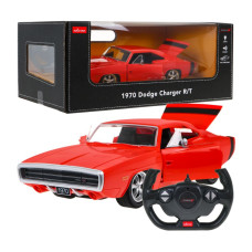 RC Távirányítós autó 1970 Dodge Charger RT RASTAR modell 1:16 - Piros - 