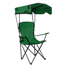 Scaun  camping cu copertină - l AGA DS716 dark grenn - verde închis  - 