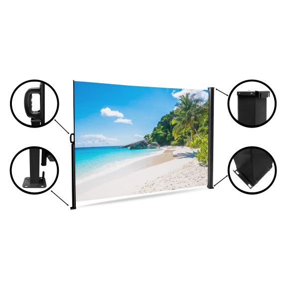 Bočná markíza 1,5 x 3 m AGA MR4257L-Beach - pláž