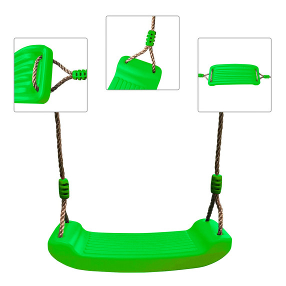 Detská hojdačka Aga4Kids MR4513-LightGreen - svetlozelená
