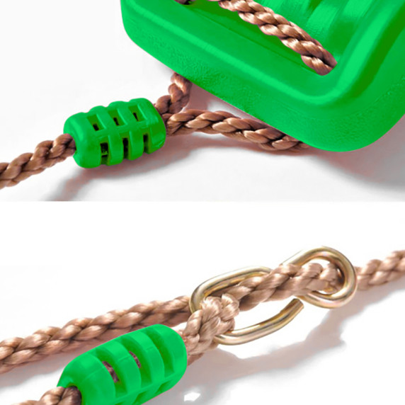 Detská hojdačka Aga4Kids MR4513-LightGreen - svetlozelená