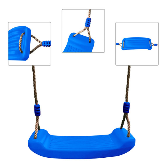Detská hojdačka Aga4Kids MR4513-LightBlue - svetlomodrá