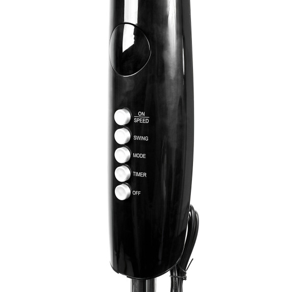 Ventilator uz casnic cu stativ 43 cm cu telecomandă - AGA MR8111 - negru
