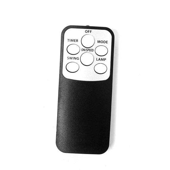 Ventilator uz casnic cu stativ 43 cm cu telecomandă - AGA MR8111 - negru