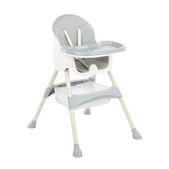 Scaun de masă bebe - Aga4Kids MR1573 - gri