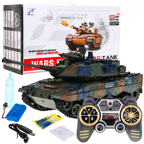 RC Tank WARS KING 2,4 GHz Tank na diaľkové ovládanie 1:18