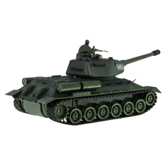 Tanc cu telecomandă - 1:28 Inlea4Fun T-34 Camouflage Mina and Shield