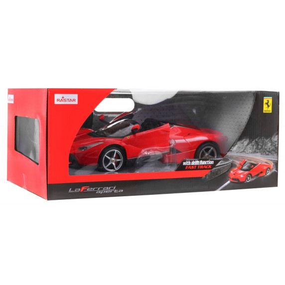 Mașină Ferrari LaFerrari Aperta cu telecomandă, 1:14 RC - roșu