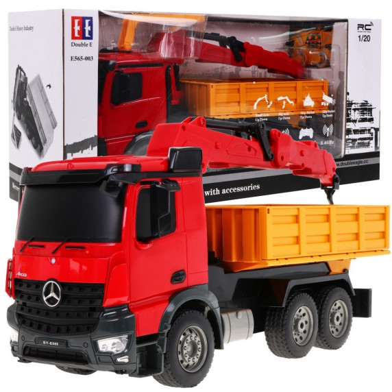 RC Žeriav na diaľkové ovládanie Mercedes-Benz Arocs 1:20