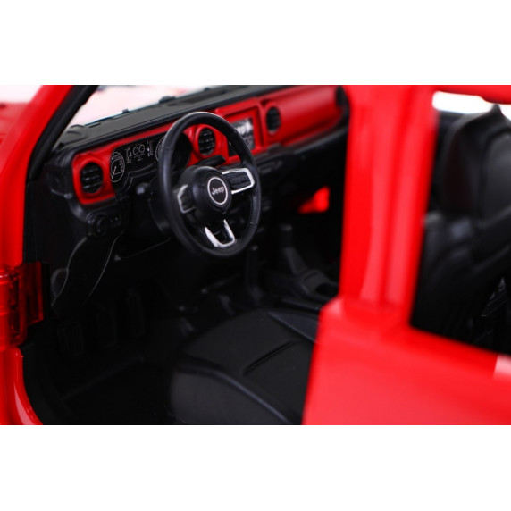 RC Távirányítós autó JEEP Wrangler JL 1:14 - piros
