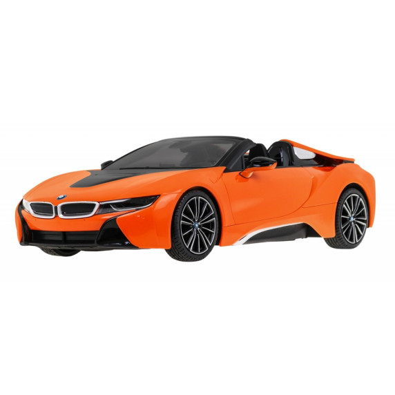 RC športové auto BMW I8 Roadster 1:12 RASTAR - oranžové