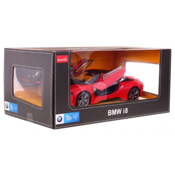 RC Távirányítós autó BMW i8 RASTAR 1:14 - piros