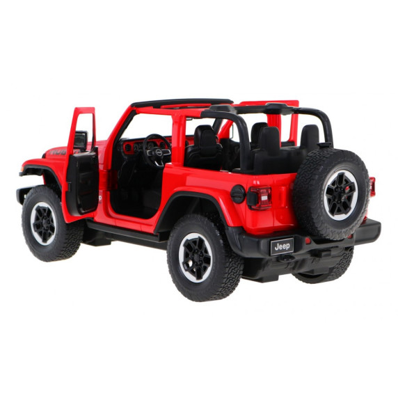 RC Távirányítós autó JEEP Wrangler JL 1:14 - piros