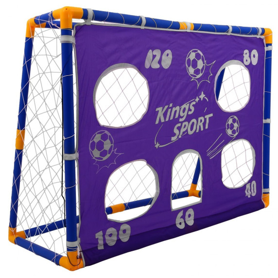 Inlea4Fun Kings Sport futbalová bránka s tréningovou plachtou