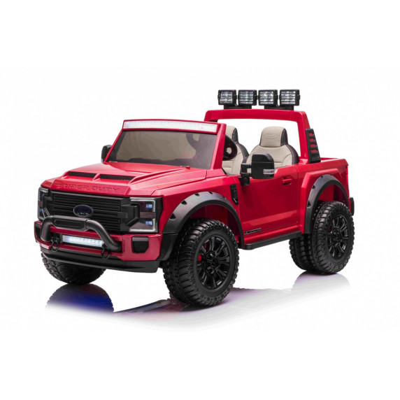 Elektromos kisautó Ford Super Duty - piros
