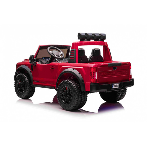 Elektromos kisautó Ford Super Duty - piros