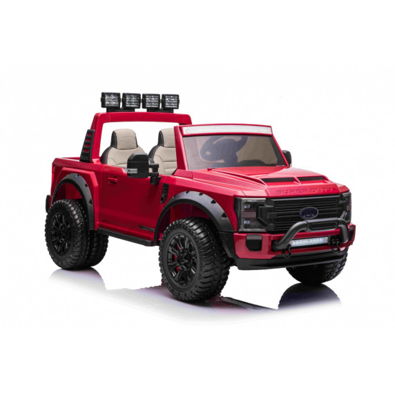 Elektromos kisautó Ford Super Duty - piros