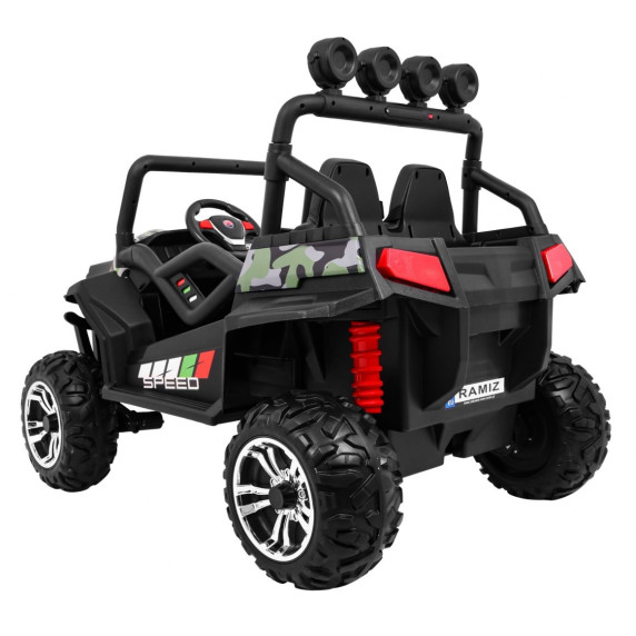 Elektromos négykerekű jármű Inlea4Fun Buggy 4x4 LIFT MORO - terepmintás