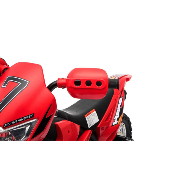 Elektrická motorka Inlea4Fun ForceZ Cros Motor - červené