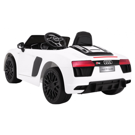 Elektromos kisautó AUDI R8 Spyder RS EVA - Fehér