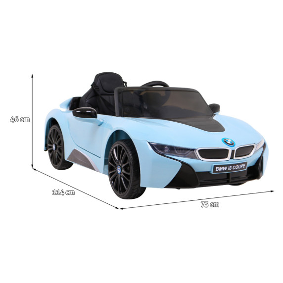 Elektromos kisautó BMW i8 LIFT Coupe - Kék