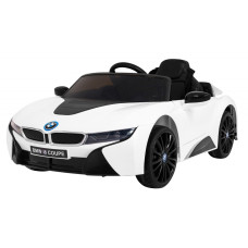 Elektromos kisautó BMW i8 LIFT Coupe - Fehér - 