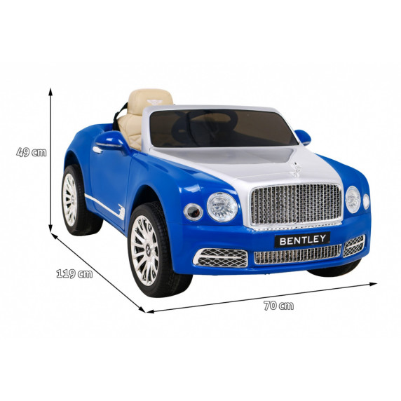 Elektromos kisautó BENTLEY Mulsanne - kék
