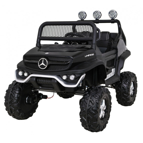 Mașină electrică - negru - Mercedes BENZ UNIMOG