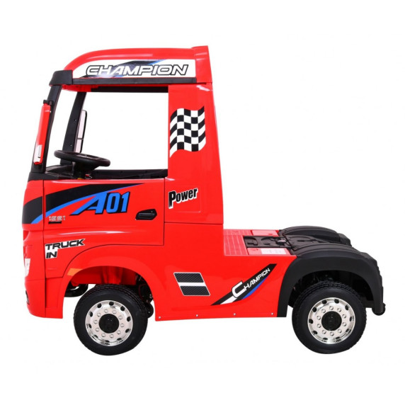 Elektrický kamión Mercedes Benz Actros - červený