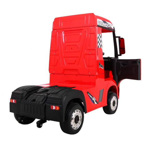 Elektrický kamión Mercedes Benz Actros - červený