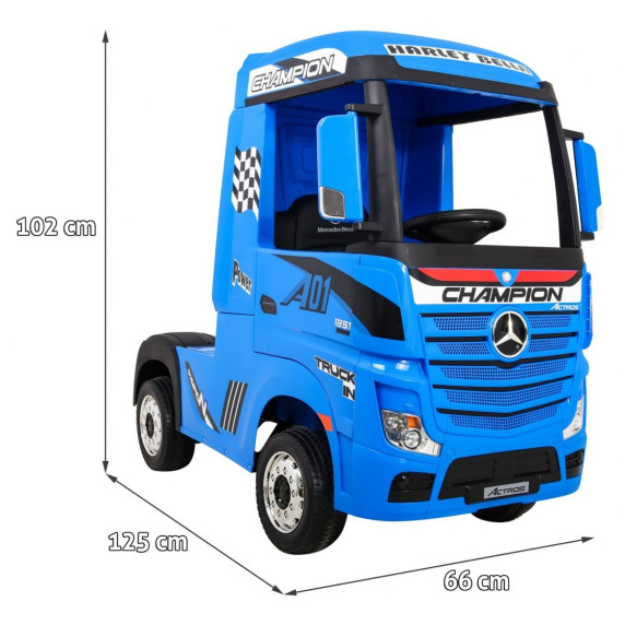 Elektromos kamion Mercedes Benz Actros - Kék
