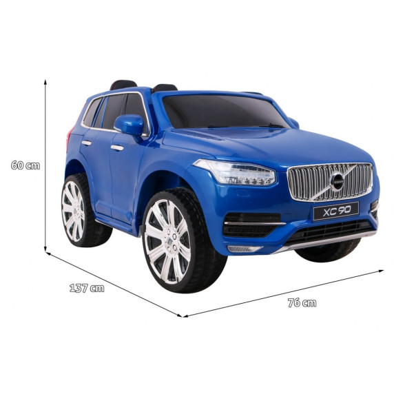 VOLVO XC90 elektrické autíčko lakované prevedenie - modré