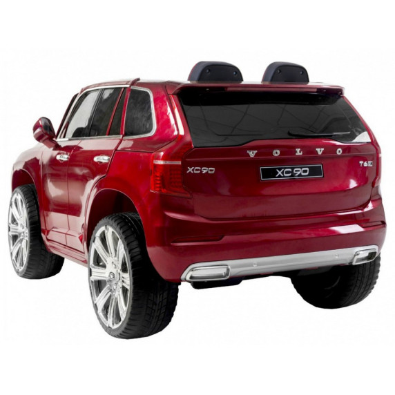 Elektromos kisautó VOLVO XC90 - Piros lakkozott 