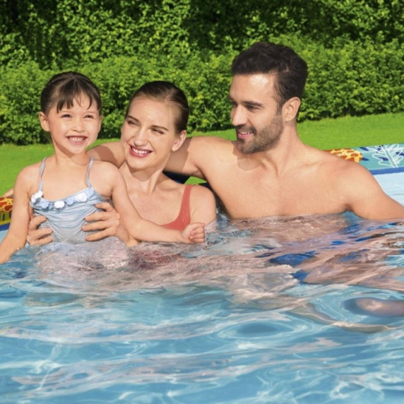 Piscină cu cadru metalic - 274x66 cm - BESTWAY 5612F