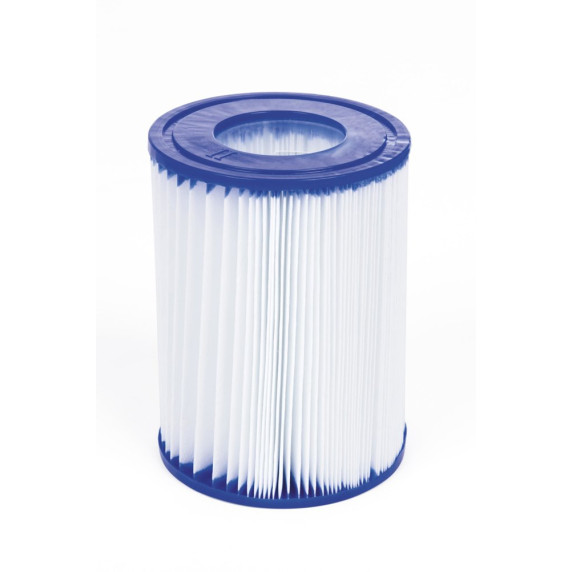 Piscină cu filtru de hârtie și scară - 396x122 cm - BESTWAY 5618W Steel Pro Max 