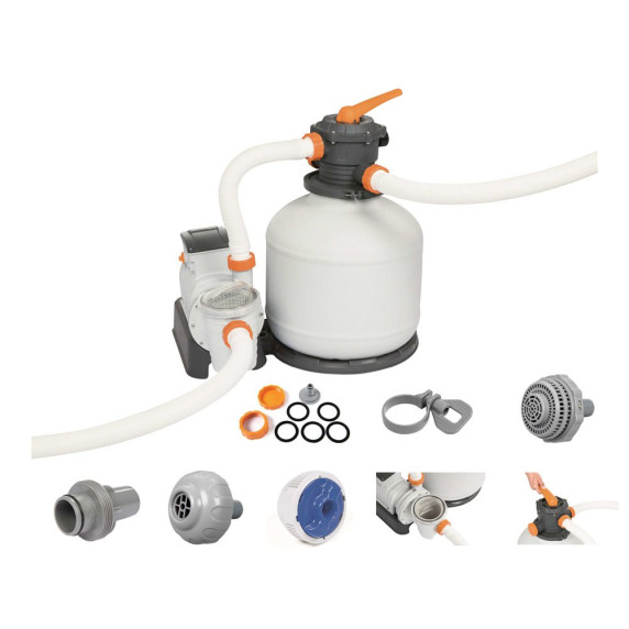 Piesková filtrácia 11355 l/h BESTWAY 58486