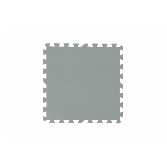 Bazénová podložka puzzle 9 ks 50 x 50 cm BESTWAY 58639 - sivá