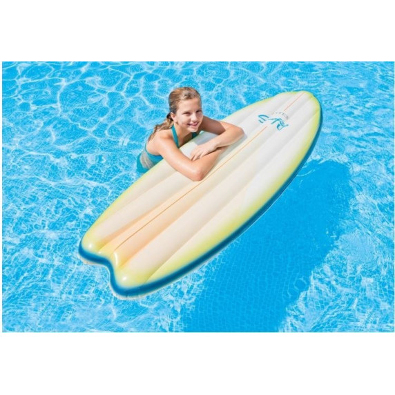 Felfújható szörfdeszka gumimatrac INTEX SURF UP - Fehér