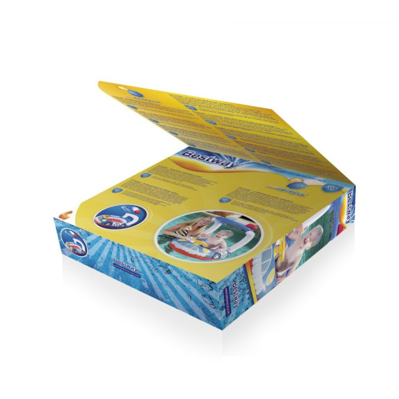 Felfújható autó csónak BESTWAY - Kék