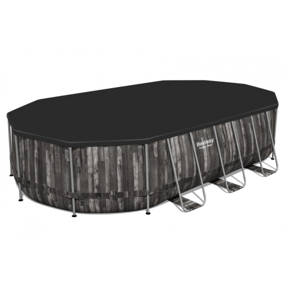 Ovális fémvázas medenceszett 610x366x122 cm BETSWAY 5611R