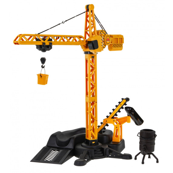 Macara cu telecomandă și 2 vehicule - R/C Tower Crane