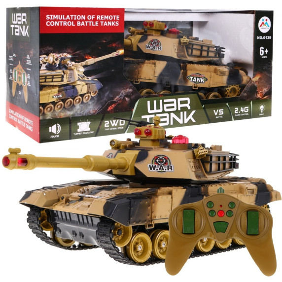 Tanc cu telecomandă - WAR TANK 1:18