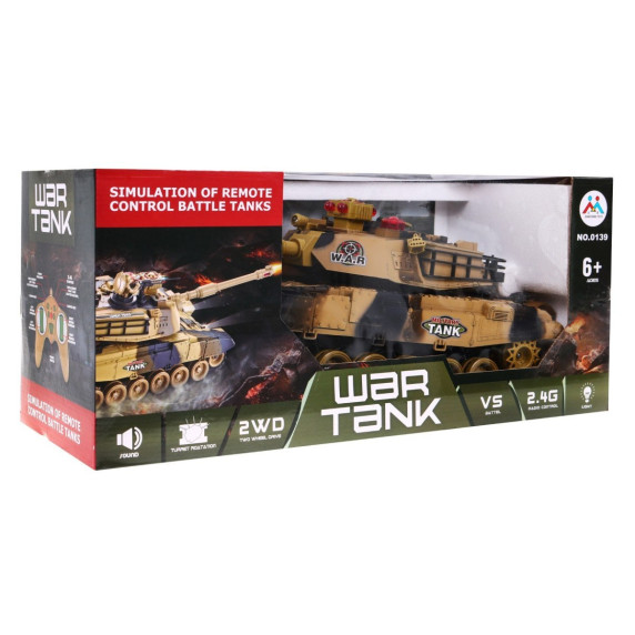 Tanc cu telecomandă - WAR TANK 1:18