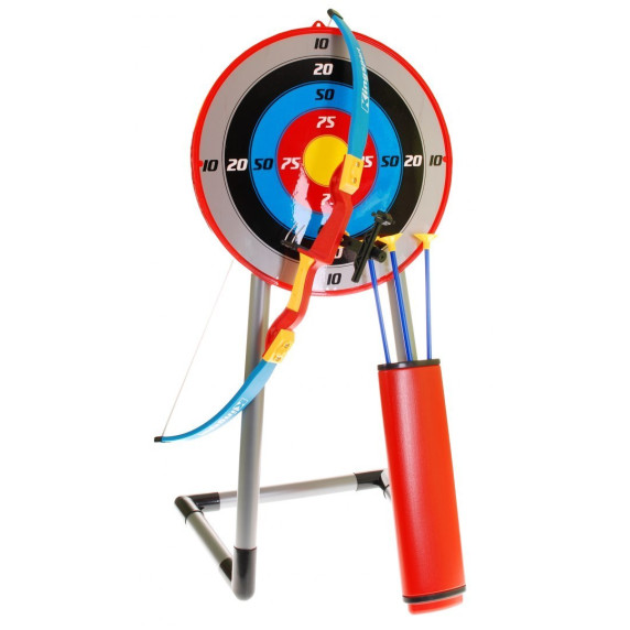 Set arc cu țintă și ventuză - Inlea4Fun Super Archery