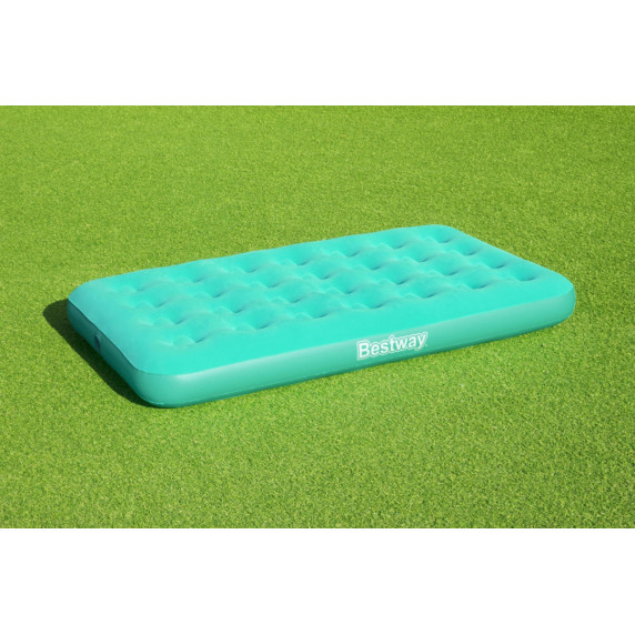 Saltea gonflabilă cu pompă umflare manuală - 158 x 89 x 18 cm - turcoaz - BESTWAY 