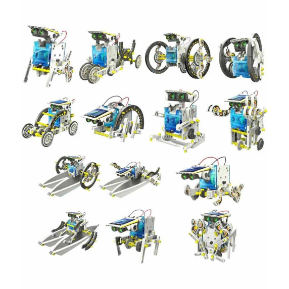 Napelemes solar robot 14 az 1-ben Inlea4Fun 