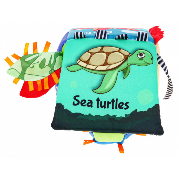 Mäkká edukačná kocka pre deti Inlea4Fun