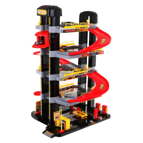 Veľká poschodová garáž s autíčkami GARAGE PLAYSET