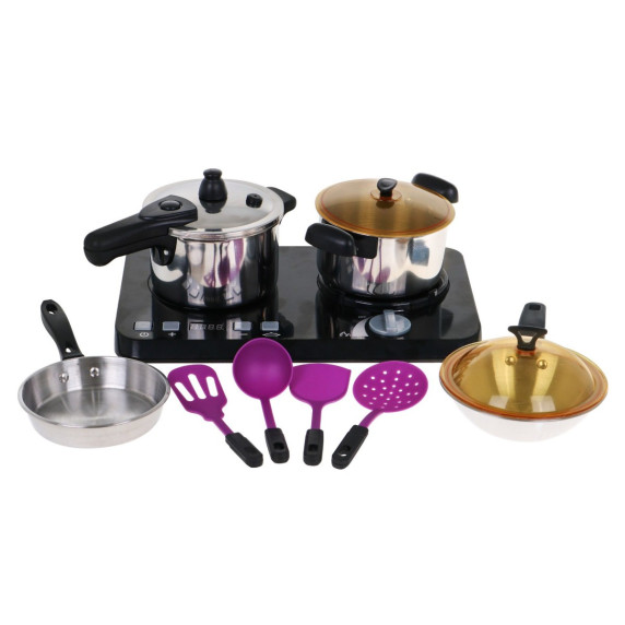 Konyhai edénykészlet 32 db kiegészítővel Inlea4Fun INDUCTION COOKER SET 