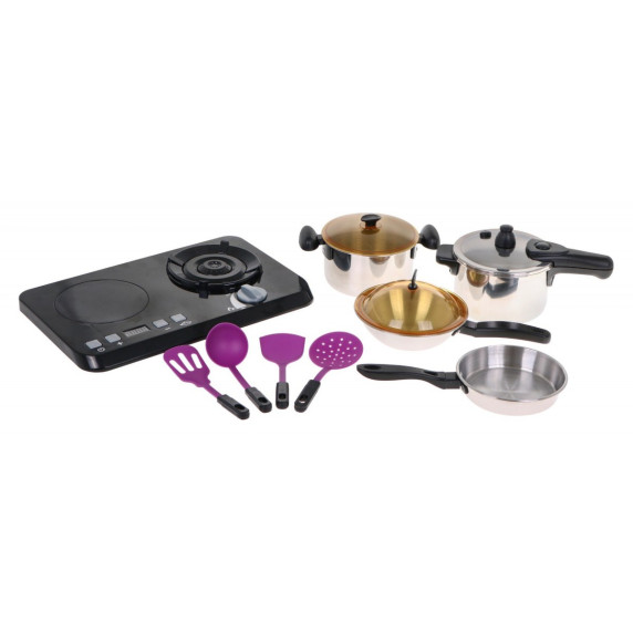 Konyhai edénykészlet 32 db kiegészítővel Inlea4Fun INDUCTION COOKER SET 